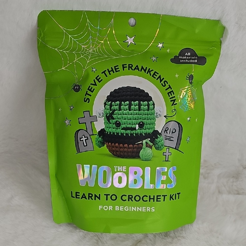 The Woobles Steve The Frankenstein Crochet Kit
